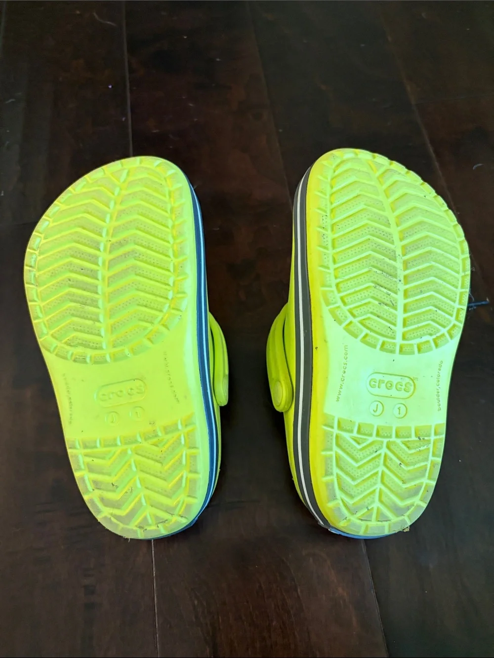 CROCS Kids Classic Clog - Neon Yellow